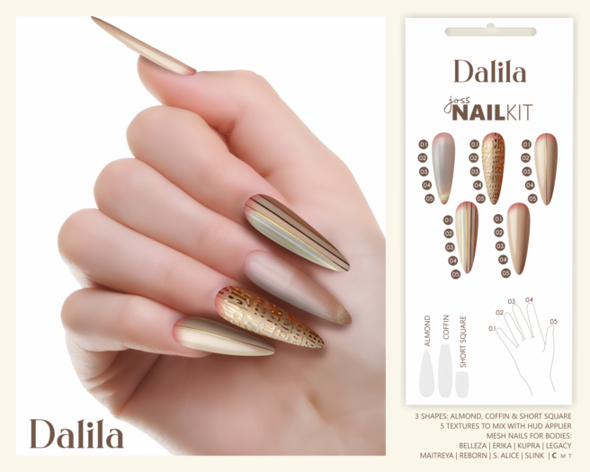 Dalila Joss Nail Kit