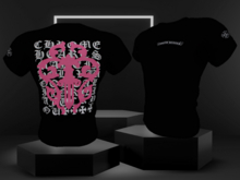 [Bappe] Chrome Tee Pink[Gianni,Legacy,Jake]