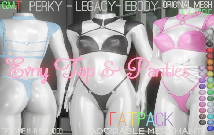Envy Top & Panties - FATPACK - Adorable Merchant