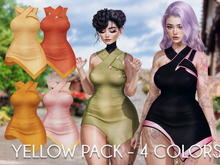 Kaithleen's Patty Dress - Yellow