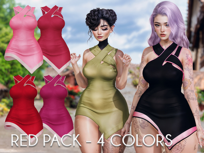 Kaithleen's Patty Dress - Red