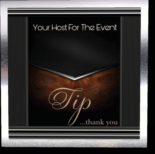 Tip Jar - Host Of Event 