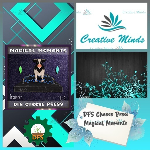 DFS Cheese Press - Magical Moments (Actual Item)