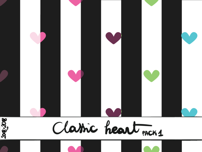 Classic Heart PACK 1