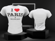 [Bappe]BLC I <3 Paris Tee [Gianni,Legacy,Jake]