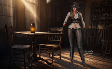 ❤️ Meva Harper BROWN LEATHER SET + ADDONS + BEIGE BLOUSE - SALE !