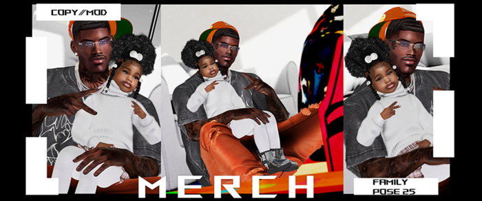 M E R C H- FAMILY POSE 25 (YOUTH BENTO) ADD ME