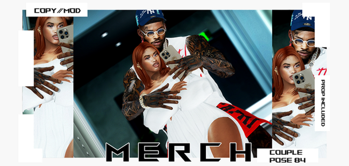 M E R C H- COUPLE POSE 84 (BENTO) ADD  ME