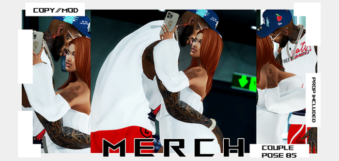 M E R C H- COUPLE POSE 85 (BENTO) ADD ME