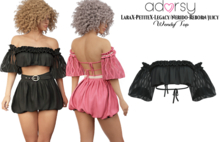 adorsy - Wendy Top Black - LaraX/Legacy-Nerido/PetiteX/Reborn-Juicy