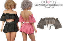 adorsy - Wendy Top Brown - LaraX/Legacy-Nerido/PetiteX/Reborn-Juicy