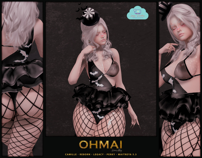 Ohmai Unpack - Camille Halloween Set Black