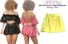 adorsy - Wendy Skirt Yellow - LaraX/Legacy/Reborn