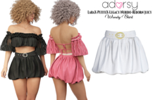 adorsy - Wendy Skirt White - LaraX/Legacy/Reborn