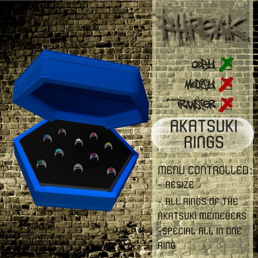 [-Phreak-] Akatsuki Ring Box