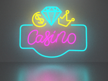 Casino 2 neon sign Full Permission