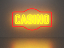 Casino 4 neon sign Full Permission
