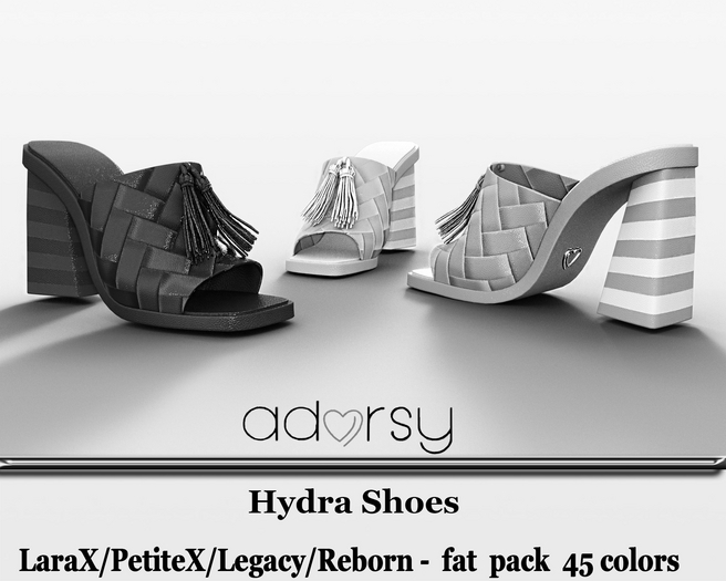 adorsy - Hydra Shoes DEMO - LaraX/PetiteX/Legacy/Reborn