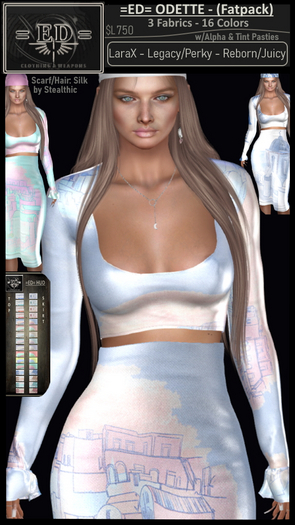 =ED= ODETTE - (FATPACK) - [LaraX,Legacy-Pky,Reborn-Juicy]