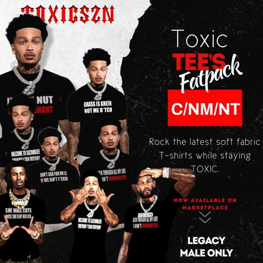 TOXIC TEES FATPACK