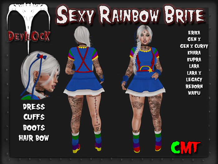 DEVILOCK -  Sexy Rainbow Brite (ADD TO UNPACK)