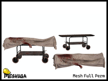 Meshuga Halloween Horror - Cadaver on Autopsy Table FULL PERM MESH