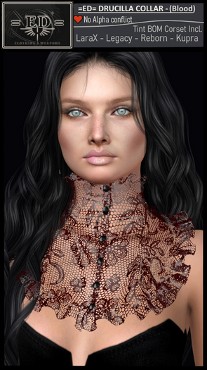 =ED= DRUCILLA COLLAR - (Blood) - [LX,Leg,Reb,Kup]