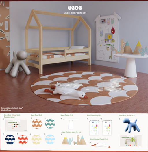 2. ecoe. Alexi Rug Bark
