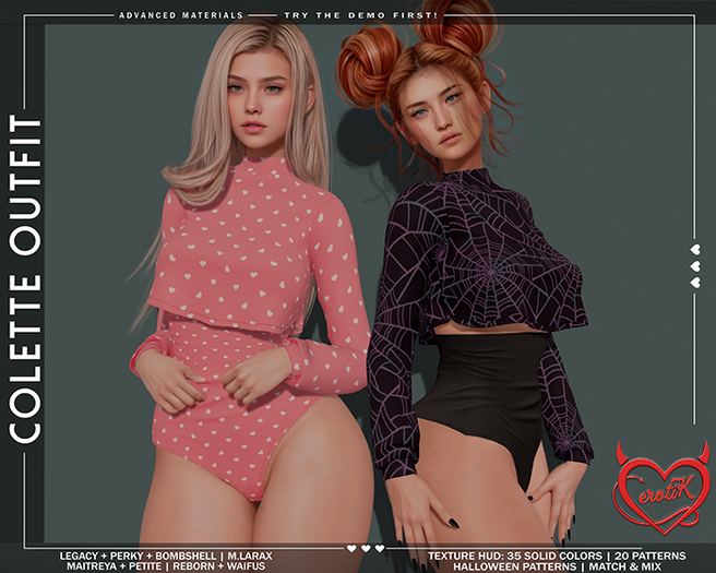 [erotiK] Colette Outfit FATPACK
