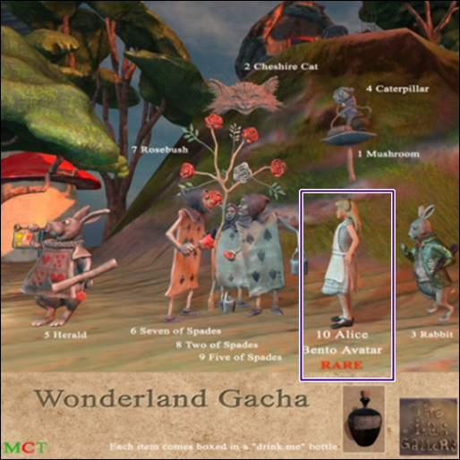 10 Wonderland collectibles Alice RARE
