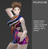 POUPOUNE Abstract Fashion Dress 1