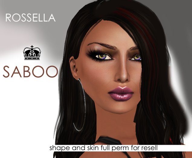 *SABOO* ROSSELLA Skins & Shape FULL PERM