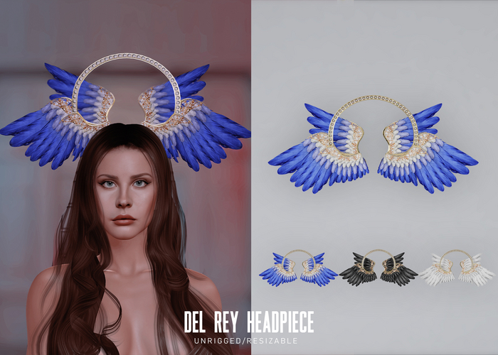 KLN SZN - Del Rey Headpiece