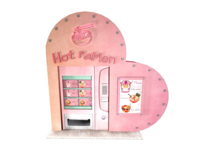 3. BananaN. Let's ramen vending machine RARE