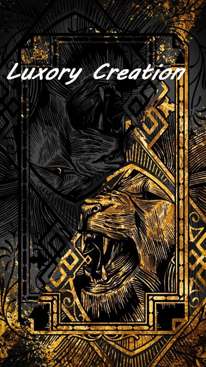 Luxory Rozal Gold-Black Rug carpet