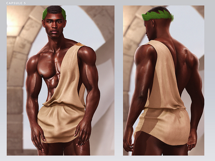[VARSITY] Roman Toga - ( Deluxe ) - Unpack