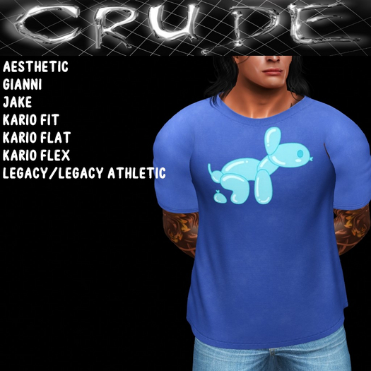 Balloon dog Men's T-Shirt (MCT) <Wear Me>