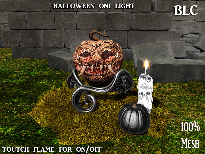 BLC Halloween oni light