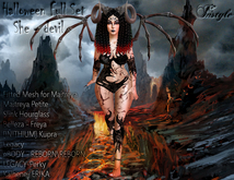 InStyle -Full Set She - devil * Halloween *