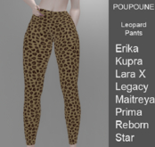 POUPOUNE Leopard Pants
