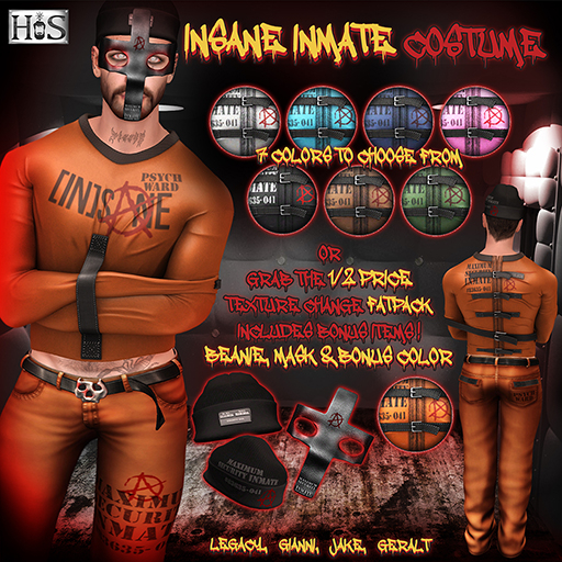 >-HIS-< DEMO Insane Inmate Fatpack