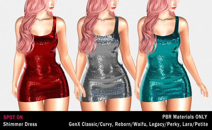 *SO* Shimmer Dress - DEMO