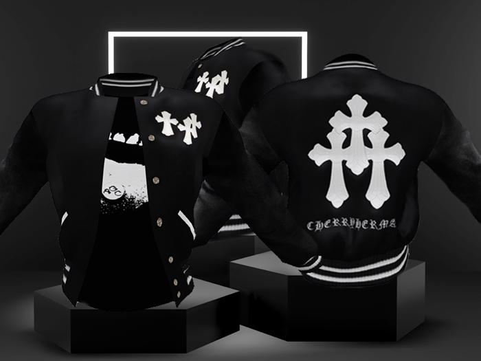 [Bappe]Chrome Varsity Jacket[Legacy]