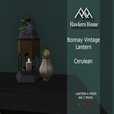 *HH* Bonnay Vintage Lantern Cerulean