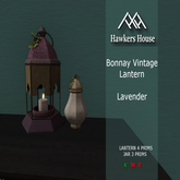 *HH* Bonnay Vintage Lantern Lavender