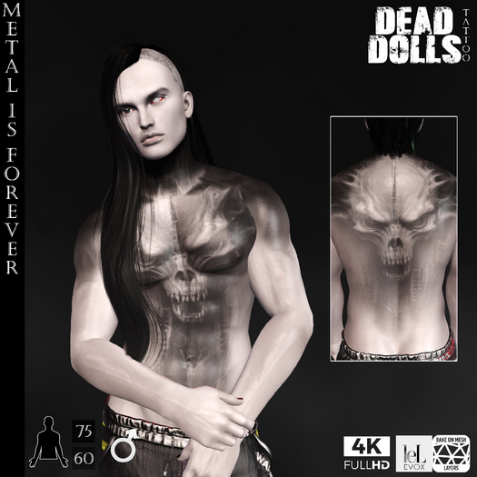 Dead Dolls -  Metal is Forever EvoX 4KHD