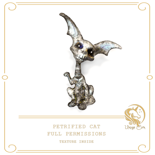 Full Perm Petrified Cat