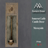 *HH* Somerset Ladle Candle Decor Merseyside