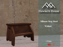 *HH* Sillman Step Stool Walnut
