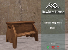 *HH* Sillman Step Stool Barn